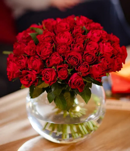 50 Red Roses Bouquet